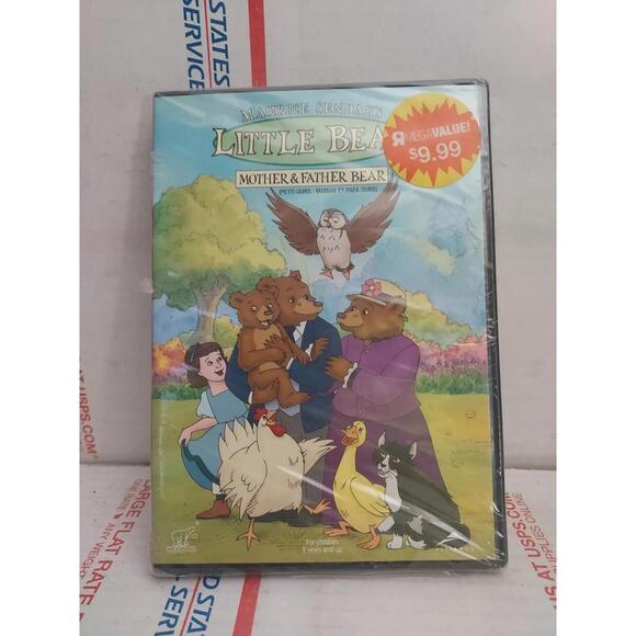Rare New Sealed Toys R Us Little Bear Mother & Father Bear Dvd - #173